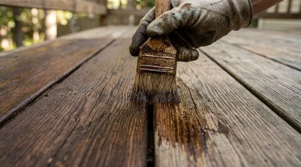 deck staining in Charlotte